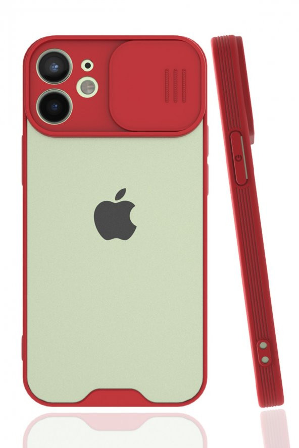 Apple iPhone 12 Mini Uyumlu Kamera Korumalı Lensli Silikon Kılıf - 3