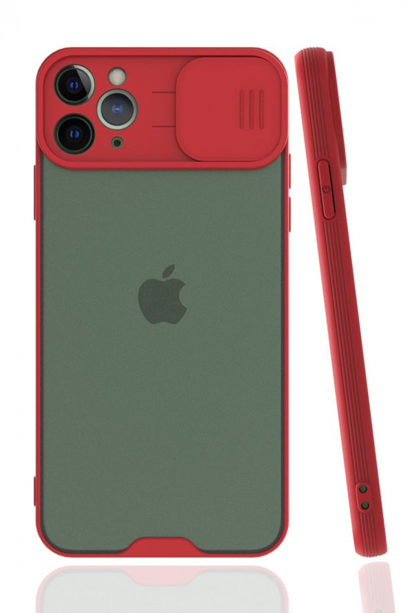 Apple iPhone 11 Pro Uyumlu Kamera Korumalı Lensli Silikon Kılıf - 3