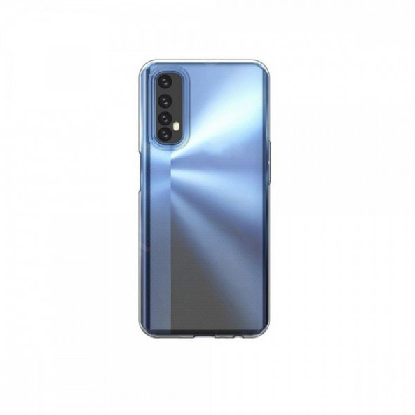 Realme 7 Kılıf Lüx Şeffaf Silikon Kılıf Yüksek Koruma - 1