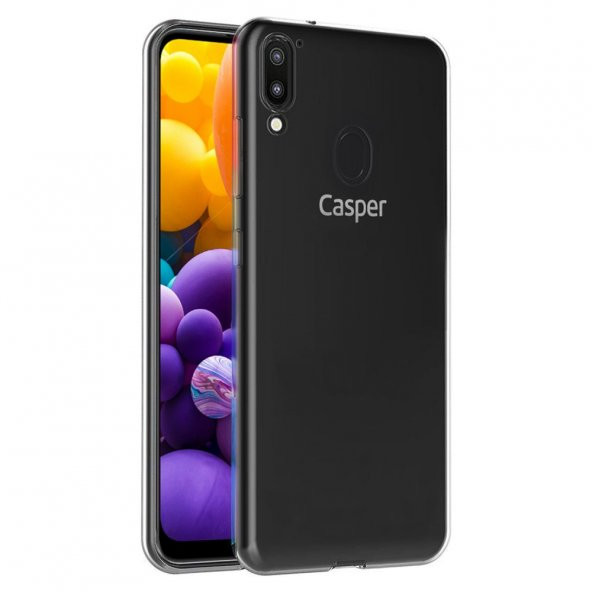 Casper Via A4 Kılıf Lüx Şeffaf Silikon Kılıf Yüksek Koruma