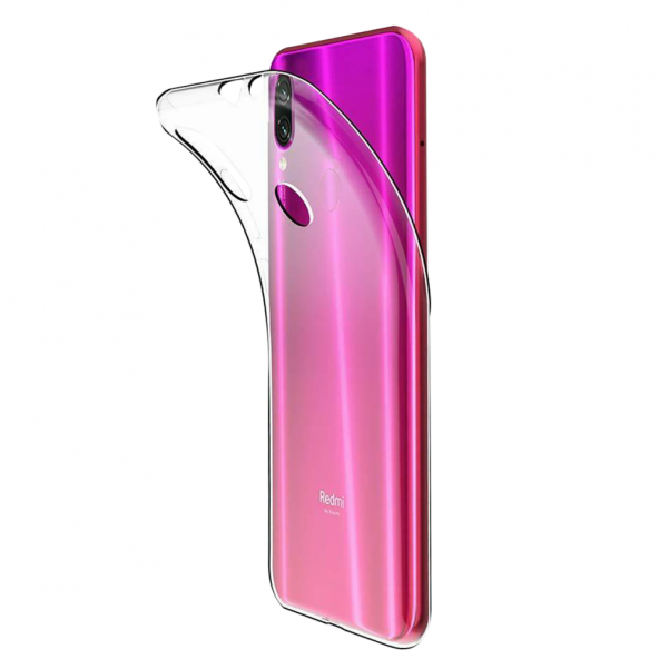 Xiaomi Redmi Note 7 Kılıf Lüx Şeffaf Silikon Kılıf Yüksek Kalite