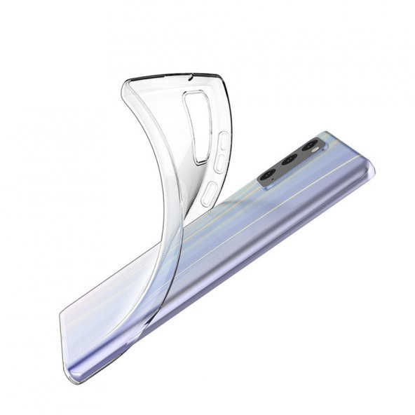 Samsung Galaxy Note 20 Kılıf Lüx Şeffaf Silikon Kılıf - 2