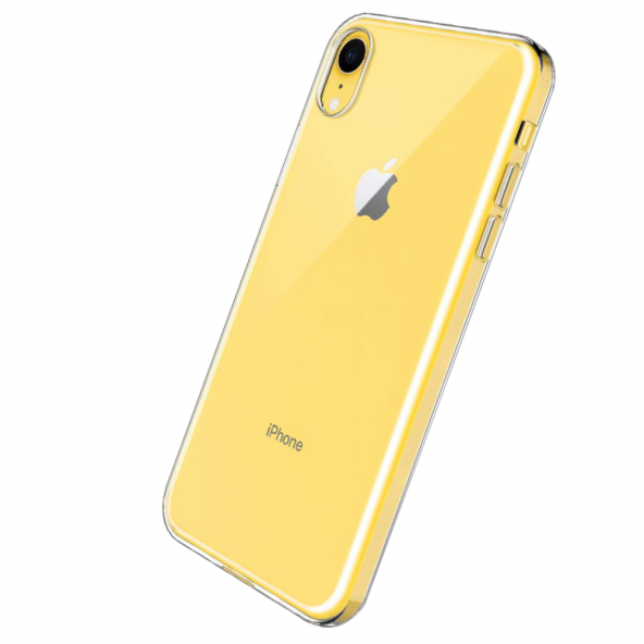 Apple iPhone XR Kılıf Lüx Kamera Korumalı Şeffaf Silikon Kılıf - 3