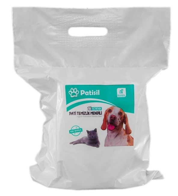 Patisil Evcil Hayvan Tüy Ve Pati Temizleme Mendili 400lü YEDEK POŞET - 5