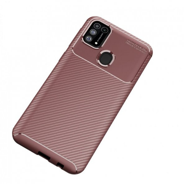 Samsung Galaxy M31 Kılıf Focus Karbon Silikon Kılıf - Resim 2