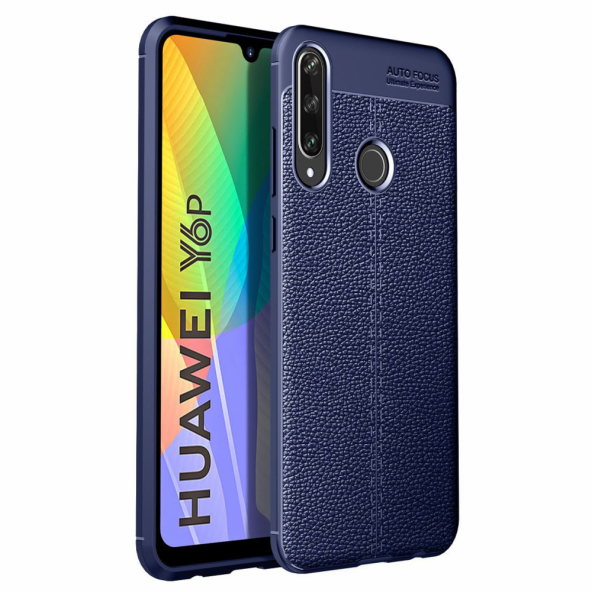 Huawei Y6P Kılıf Focus Derili Kamera Korumalı Kılıf - 2