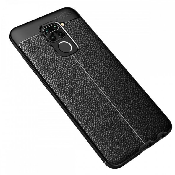 Xiaomi Redmi Note 9 Kılıf Focus Derili Kamera Korumalı Kılıf - 2