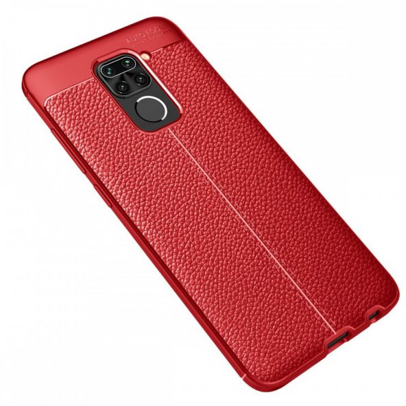 Xiaomi Redmi Note 9 Kılıf Focus Derili Kamera Korumalı Kılıf - 3