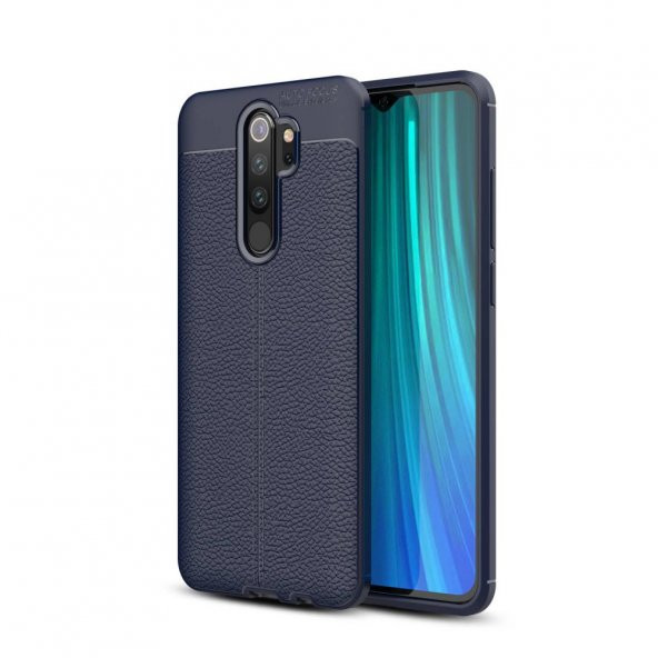 Xiaomi Redmi Note 8 Pro Kılıf Focus Derili Kamera Korumalı Kılıf