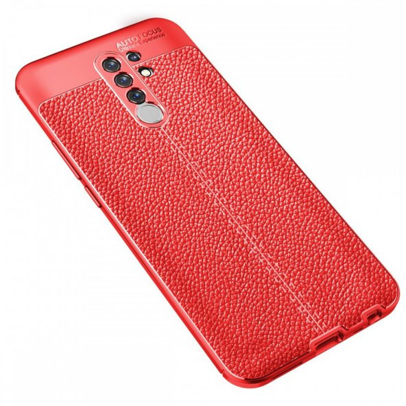 Xiaomi Redmi 9 Kılıf Focus Derili Kamera Korumalı Kılıf - 2