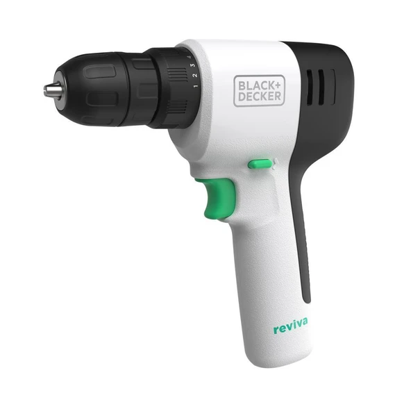Black & Decker Reviva REVDD12C-QW 12V Şarjlı Matkap (1,5Ah) - 2