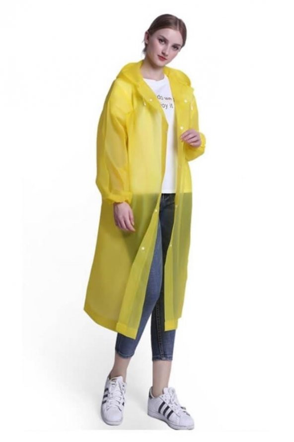 Hegi Eva Yağmurluk Sarı 0.15 mm