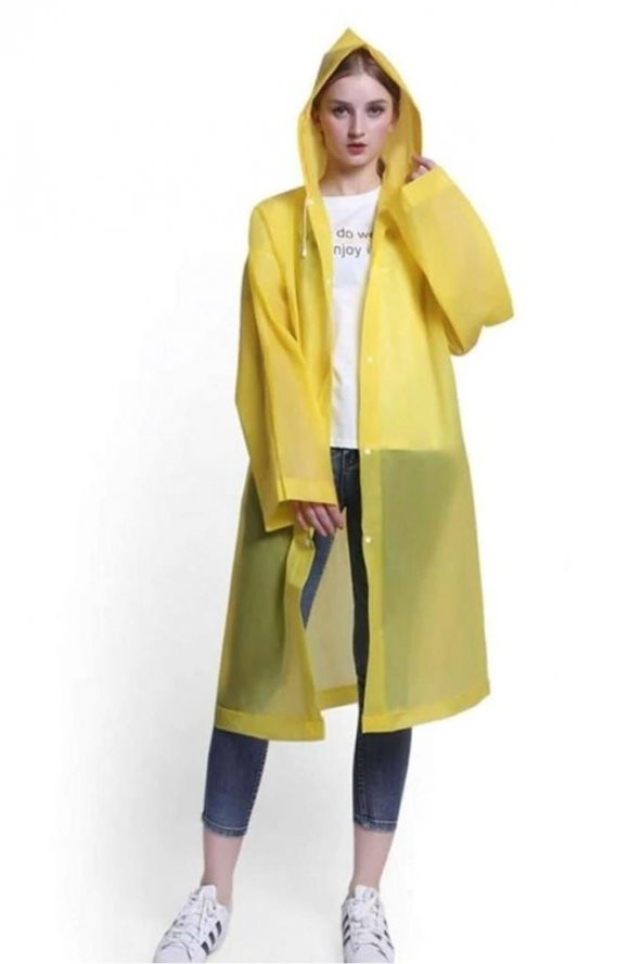 Hegi Eva Yağmurluk Sarı 0.15 mm - 2