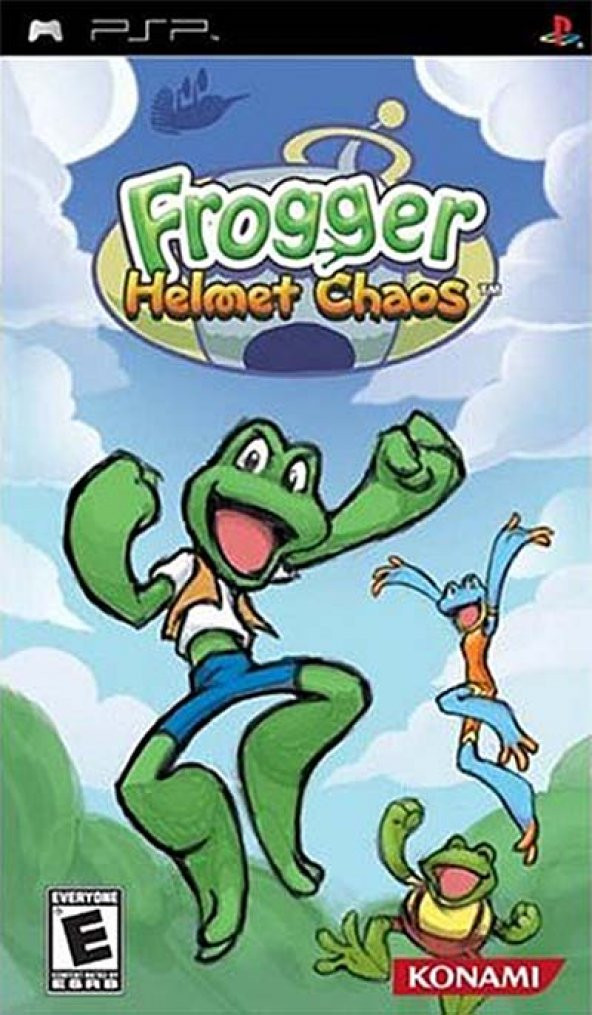 Frogger Helmet Chaos PSP Oyun PSP UMD Oyun Kutusuz