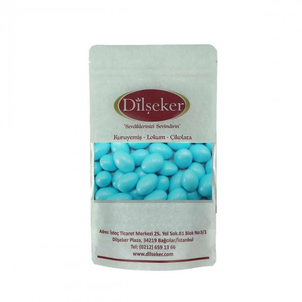 Dilşeker Mavi Badem Draje Çikolata 1000 Gram - 2
