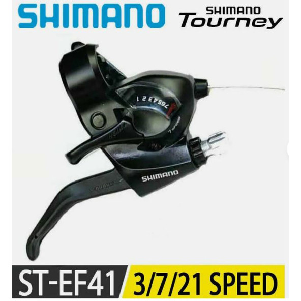 Shimano ST-EF41 3X7 fren+vites kolu - 6