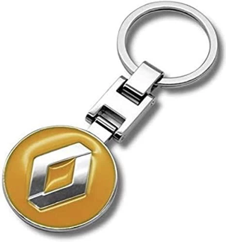 Renault Logolu Krom Oto Araba Anahtarlık