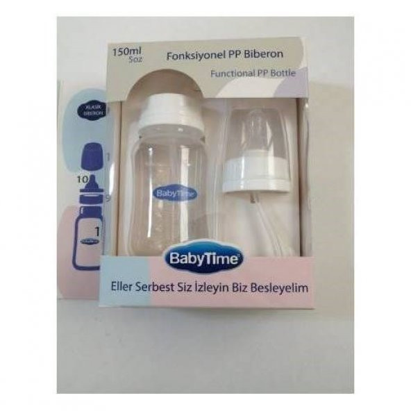 Babytime Biberon Fonksiyonel Pp 150 Ml (bt084) 8699943240844