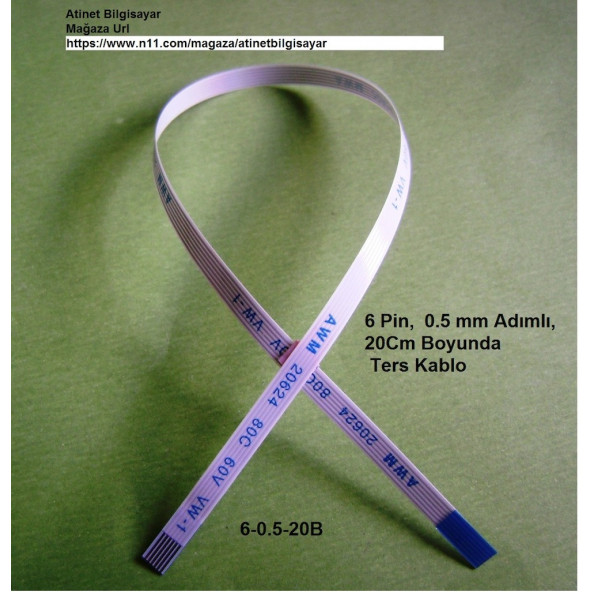 ASUS X750 X750J X750JA X750JB X750JN X750L X750LA X750LAV Power flex kablosu. Anakart- buton arası. 6-0.5-20B-2 ürün görseli 1