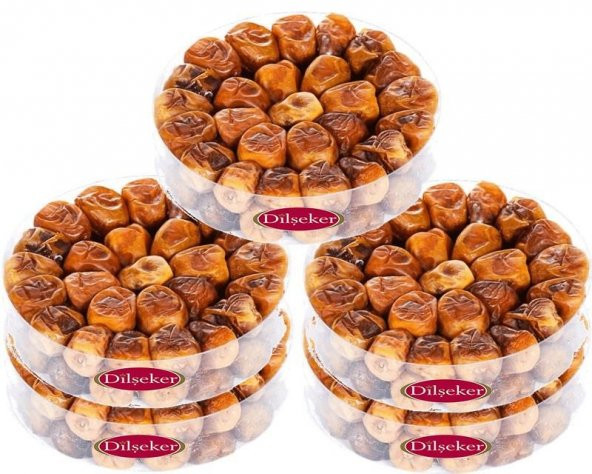 Dilşeker Medine Sukkari Taze Yaş Hurma 550 Gr - 5 Adet