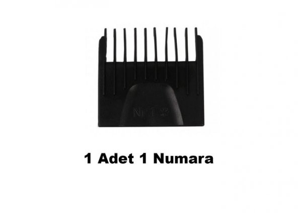 Moser 1400 Makine Tarağı 4Lü Set (1-2-3-4 Numara) - 2