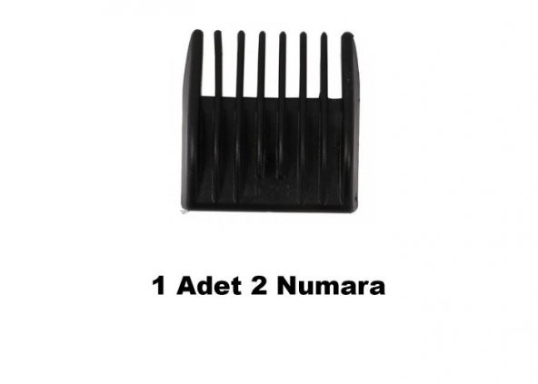 Moser 1400 Makine Tarağı 4Lü Set (1-2-3-4 Numara) - 3