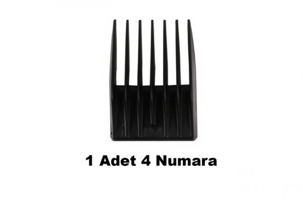 Moser 1400 Makine Tarağı 4Lü Set (1-2-3-4 Numara) - 4