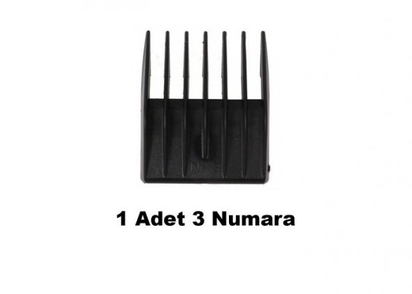 Moser 1400 Makine Tarağı 4Lü Set (1-2-3-4 Numara) - 5