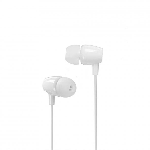 DVIP X5 İn-Ear 3.5MM Jack Girişli Mikrofonlu Kablolu Kulaklık Beyaz