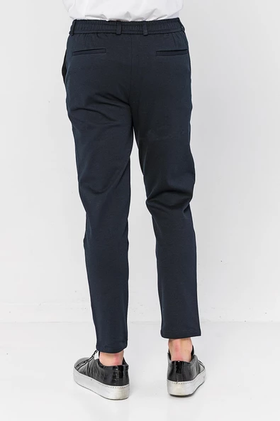 Erkek Relaxed Fit Beli Lastikli Bağcıklı Likralı Süper Rahat Jogger Pantolon - 10