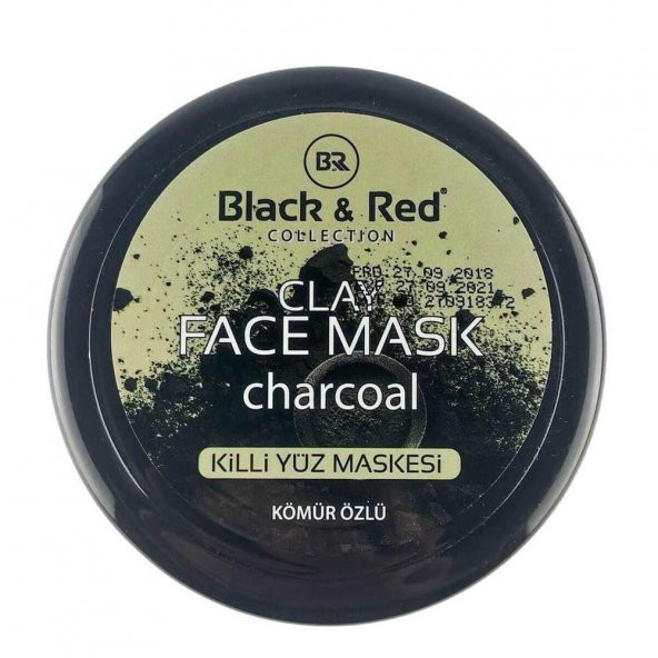 Black&Red Kil Maske Kömür Özlü 400 Gr