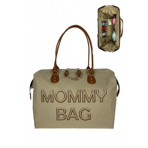 Stylo Mommy Bag 3D Vizon