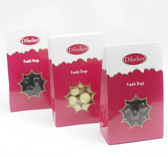 Avantaj Paketi (Bitter + Fildişi + Sütlü) Fındık Draje 300 Gram