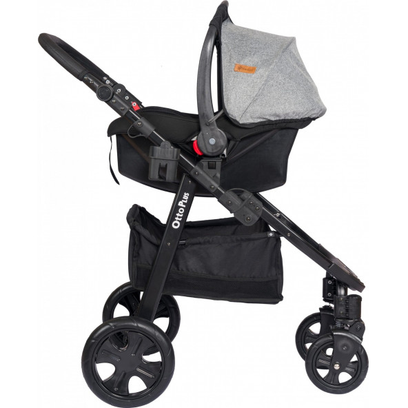 Ottoplus OP470 Travel Sistem Bebek Arabası Gri - 2