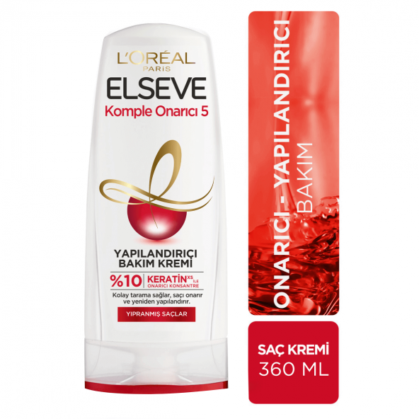 Elseve Saç Kremi 360 ML Komple Onarıcı 5 ürün görseli