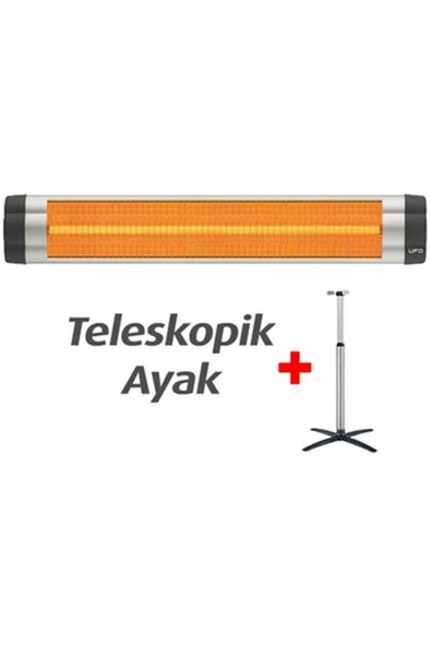 Ufo Star S/24 2400 W Infrared Isıtıcı+ayak ürün görseli