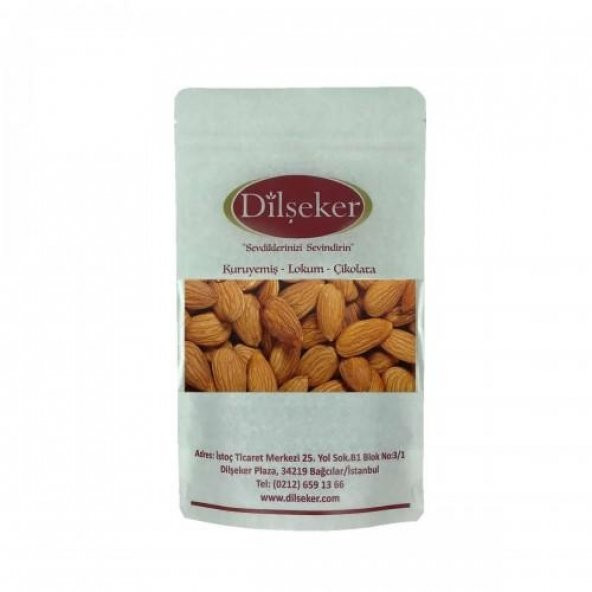 Dilşeker Çiğ Badem 1000 Gram Kuruyemiş