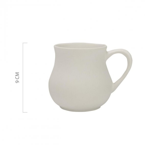 Merve Kupa | Seramik Bisküvi (Ham Ürün) - Resim 4