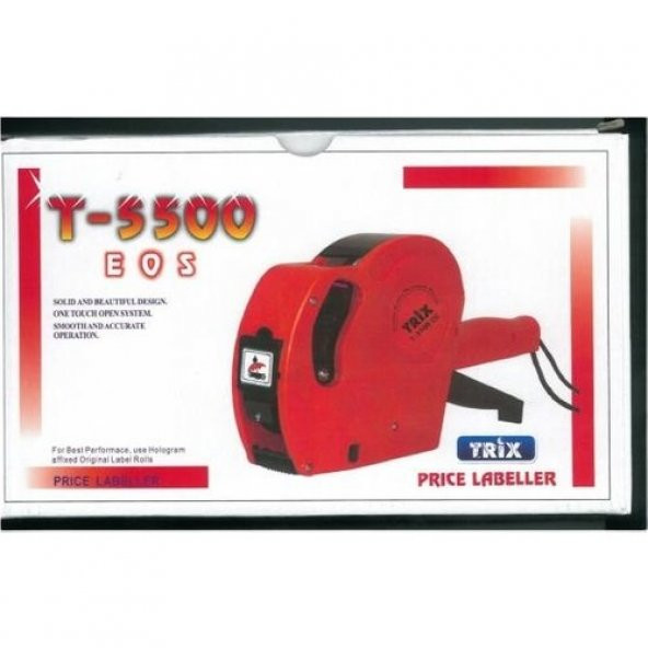 Trix T-5500 EOS Fiyat Etiketleme Makinesi 8 Hane