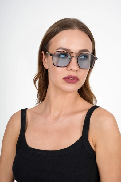 0039 Brown/Blue 54 Juliano Moonlight Güneş Gözlüğü - Resim 6