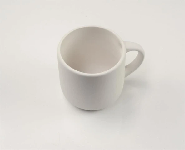 Mina Kupa | Seramik Bisküvi (Ham Ürün) - Resim 2