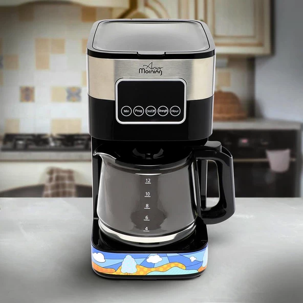 Any Morning SH21615S Filtre Kahve Makinesi, 900 W, 1.5L Kapasite, Zamanlayıcı ve Aroma Seçimi - 8