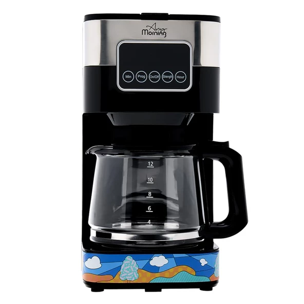 Any Morning SH21615S Filtre Kahve Makinesi, 900 W, 1.5L Kapasite, Zamanlayıcı ve Aroma Seçimi - 2