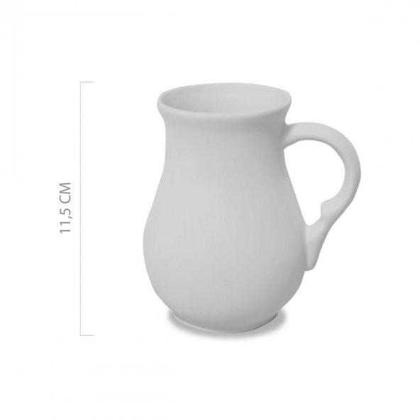 Kübra Kupa | Seramik Bisküvi (Ham Ürün) - Resim 2