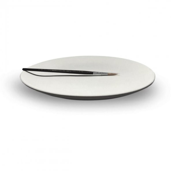 Mertaban Tabak (Kutulu)| Seramik Bisküvi 18 cm (Ham Ürün) ürün görseli