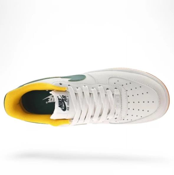 Nike Air Force 1 '07 Low Yellow White Sneaker Spor Ayakkabı CJ6065-501 - 3