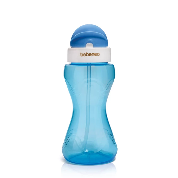 Pipetli Suluk Matara 300 ml - Pratik Kapaklı Pipetli Bebek Matarası - 7