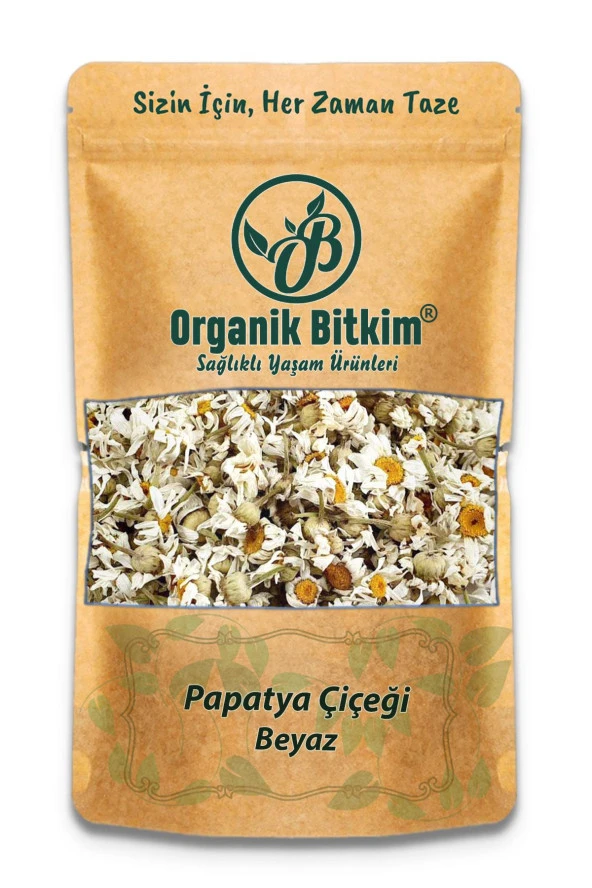 Organik Bitkim Papatya Çiçeği (Beyaz Papatya) 50 gr ürün görseli 1
