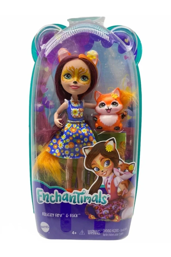 Enchantimals Felicity Fox Karakter Bebek