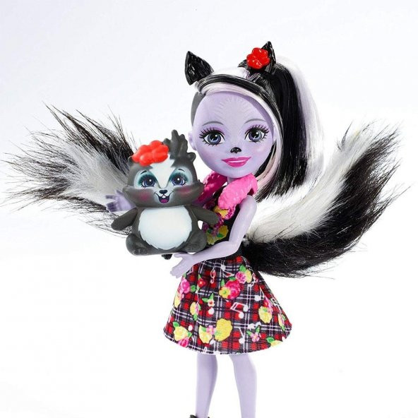 Enchantimals Sage Skunk Karakter Bebek FXM72 - 3